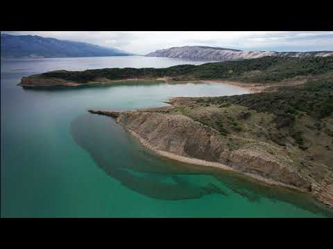 Podsilo, Sahara and Paradise beach Rab Island Croatia 4K