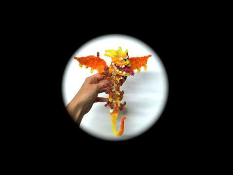 How to Loom Your Dragon (Fireworm Queen/Adult)