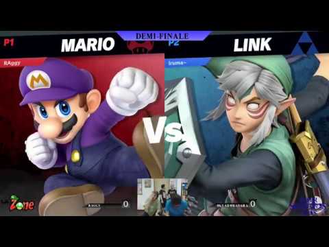 SSBA Ultimate #12 - RAggy (Mario) vs SHQV|OKLAHOMADARA (Link) - Demi-Finale