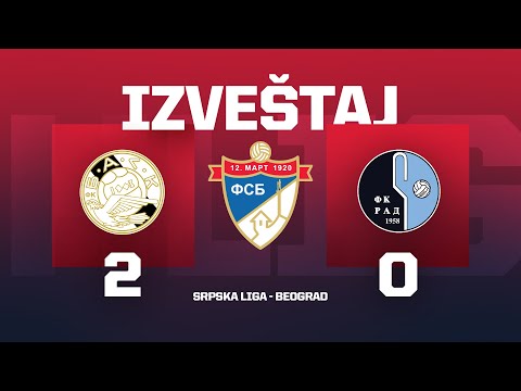 Izveštaj BASK TEK - RAD Srpska Liga Beograd 12. Kolo