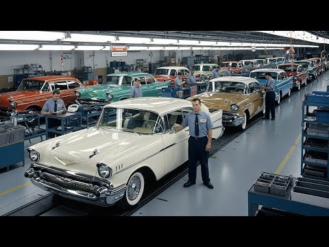 Inside the Chevrolet Bel Air Factory (1955-1957): How America Built the Icon of the Golden Age
