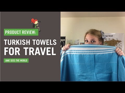Turkish Towel [Product Review] for Women Travelers