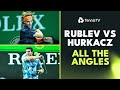 Andrey Rublev vs Hubert Hurkacz: All The Angles | Shanghai 2023 Final