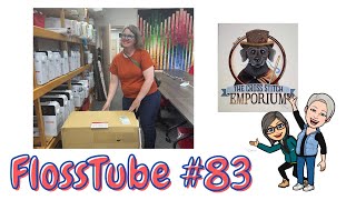 FlossTube #83...A new sewing machine adventure, but all about the cross stitch