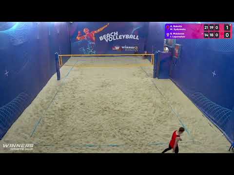 00:00 A. Bakotin / M. Sydorenko - B. Moldovan / I. Laponohov 21.06.2022 | Winners Beach Volleyball