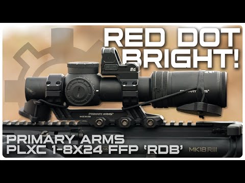 PAs New Red Dot Bright First Focal Plane LPVO || PA PLxC 1-8x24 FFP RDB
