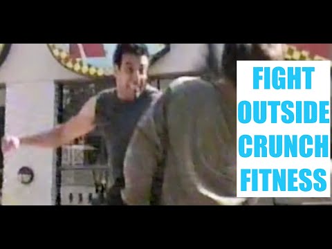Fight Outside Crunch In Los Angeles |  Alejo Mo-Sun