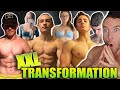 Die krassesten Fitness Transformationen meiner Zuschauer #10 XXL Edition | Sascha Huber Reaktion