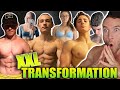 Die krassesten Fitness Transformationen meiner Zuschauer #10 XXL Edition | Sascha Huber Reaktion