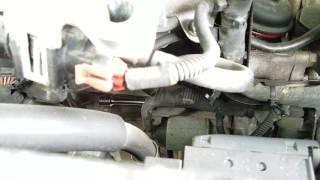 Crankshaft position sensor change for 2008 Saab 9-3 2.0t