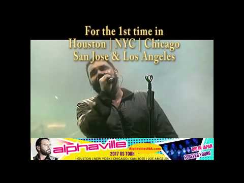 Alphaville USA 2017 Tour Sounds Like A Meldoy Live Promo