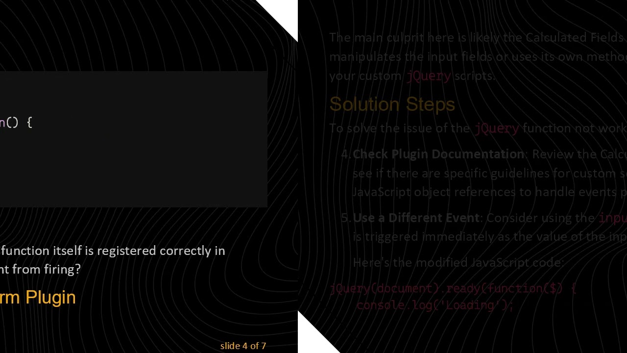 Fixing Your jQuery Function Not Registering in WordPress