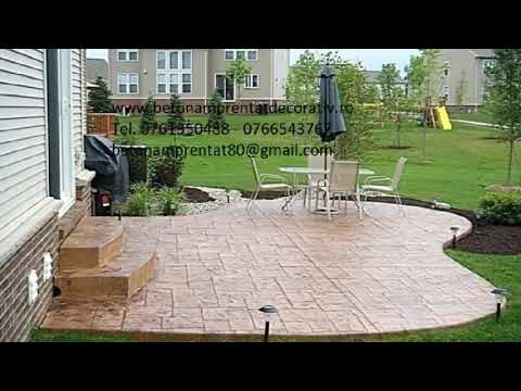 Beton Amprentat Talpa-Ogrăzile -Teleorman Tel.0761350488 -0766543767