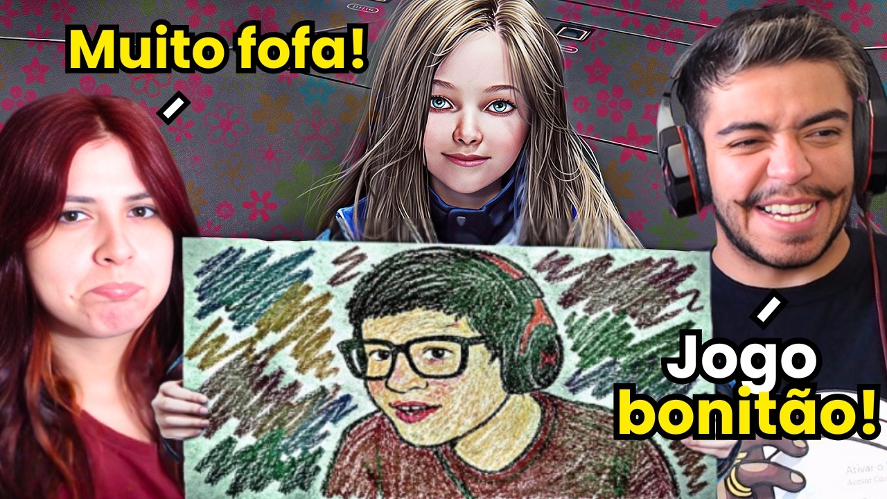 Games EduUu é PAI NESSE VÍDEO! 🥰 🤗 - PRAGMATA | REACT