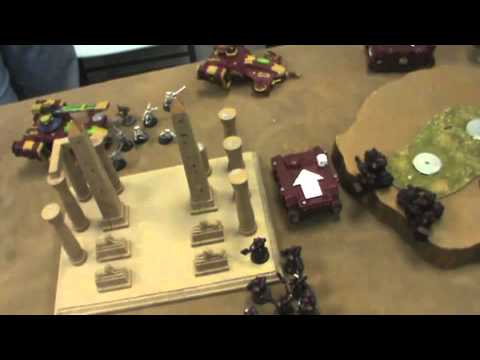 Space marines vs. Tau 6th edition Battle Report Warhammer 40k 1999 points batrep