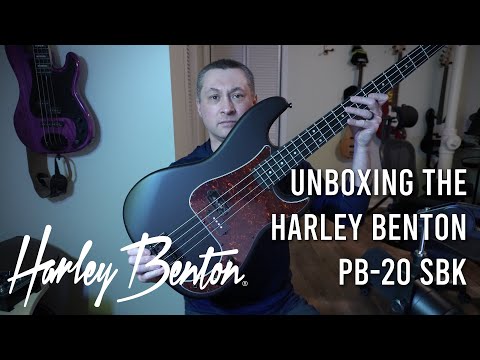 Bass Stuff: Unboxing the Harley Benton PB-20 SBK Standard Series Bass