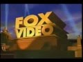 Fox Video Logo 1996 LD1k Classic
