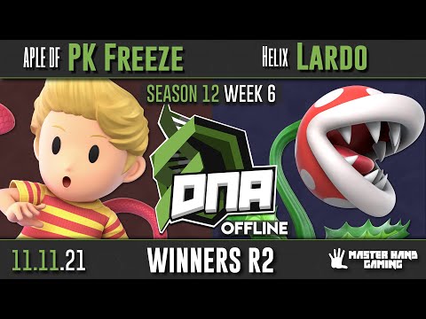 DNA S12:W6 - Helix | Lardo (Piranha Plant) Vs. APLE DF | PK Freeze (Lucas) - WR2