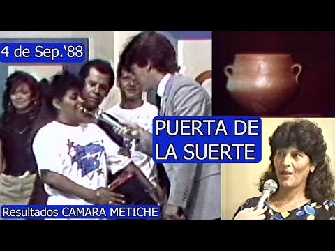0619 PUERTA DE LA SUERTE, RESULTADOS CAMARA METICHE - Domingo Para Todos, 4 de Septiembre 1988