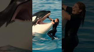KILLER WHALE ATTACKS TRAINER! 😱 (Shocking Footage) | Orca Rampage at Marine Park #jessicaradcliffe