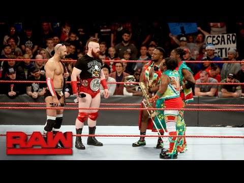 The New Day congratulate Cesaro: Raw, Dec. 19, 2016