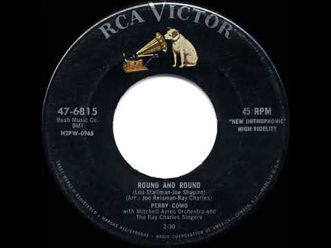 1957 HITS ARCHIVE: Round And Round - Perry Como (a #1 record)