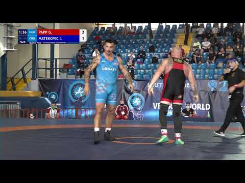 1/4 GR - 130 kg: G. PAPP (HUN) v. I. MATEKOVIC (CRO)