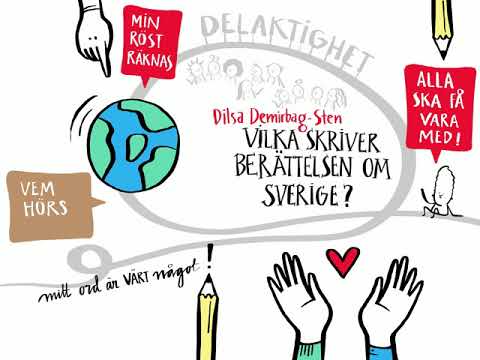Vilka skriver berättelsen om Sverige? Dilsa Demirbag-Sten på Berättarministeriets Lärardag 2018