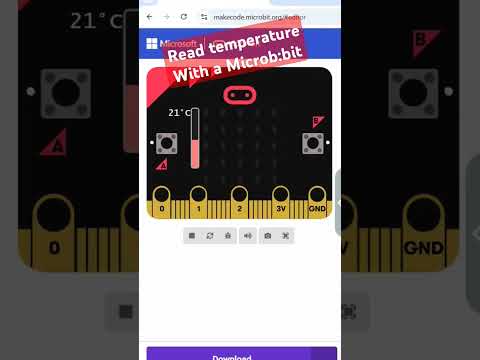 Turn your Micro:bit into a digital thermometer #Microbit #STEM #CodingForKids  #TemperatureSensor