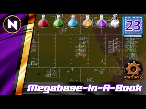 One Block Off, Obviously... | #23 | Factorio Megabase-In-A-Book Lets Play
