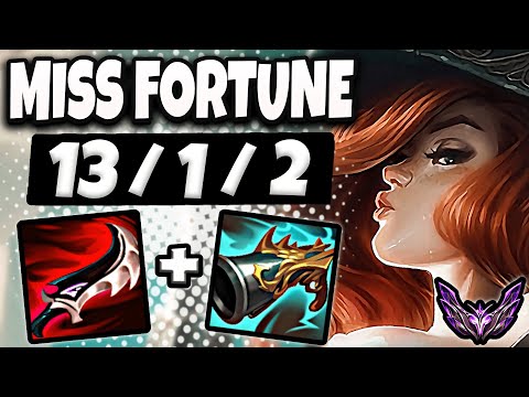 Miss Fortune vs Zeri [ ADC ] Lol Korea Master Patch 13.6 ✅