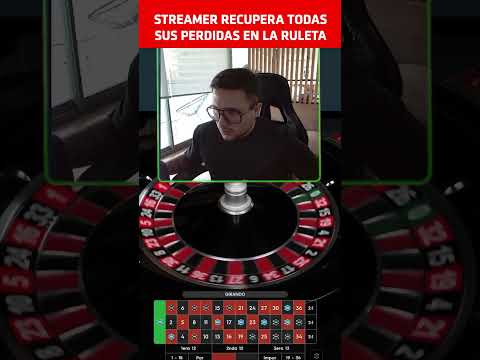 Recupera todo su dinero en el último tiro de la ruleta #casino #ruleta #stream
