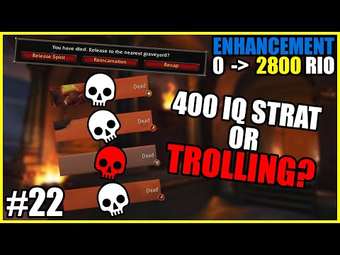 0 to 2800 RIO | Enh Shaman E22 - Did this Tank just Troll me?