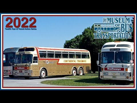 Classic Bus Action at Hershey AACA Museum - TrAcSe 2022