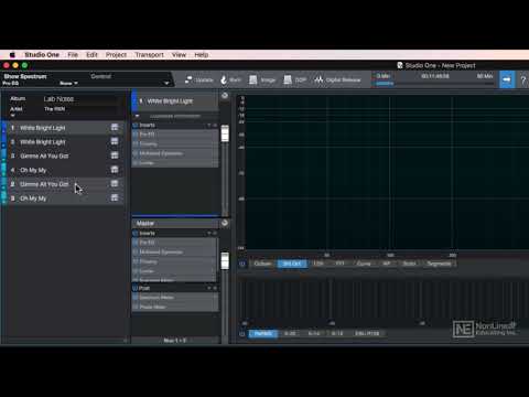 Studio One 4 105: Mastering Essentials - 2. Overview of Project Window
