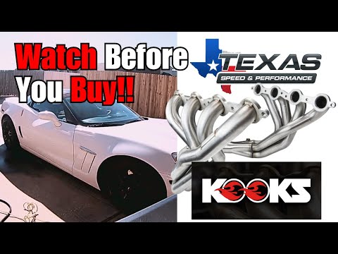 Watch Before Buying Headers for Your C6 Corvette!