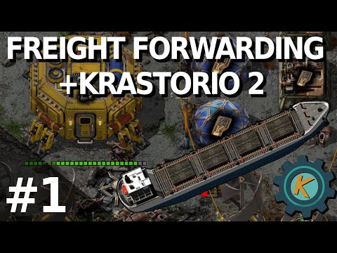 Factorio Freight Forwarding + K2 + 20x Science #1 — Starting Small & Starting Slow!