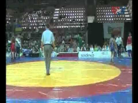 Cadet Worlds Women 40kg Semifinal - Marina Doi (USA) vs. Ayna Munkuyeva (RUS)