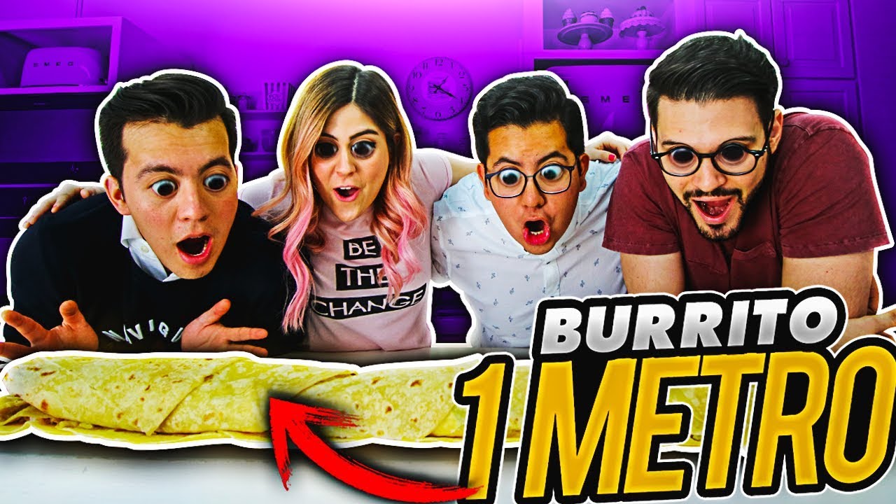 HICIMOS EL BURRITO MÁS GRANDE DEL MUNDO CON MIS PASTELITOS