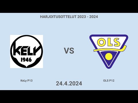 KeLy P13 vs. OLS P12 - harjoitusottelu 24.4.2024