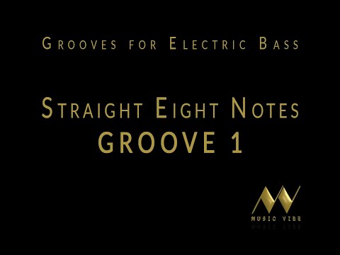 Grooves for electric bass ex. 1 Ottavi - Lezioni di Basso - Music vibe