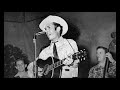 Wild Side Of Life - Hank Williams Sr - Radio performance