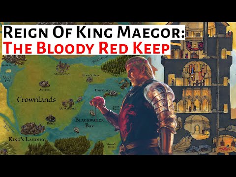 The Bloody Red Keep | Reign Of King Maegor Targaryen | House Of The Dragon History & Lore Explained