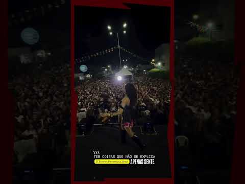 pense num show lindo que foi ontem Calcinha Preta cidade de Ibimirim Pernambuco