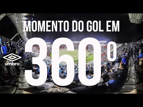 "MOMENTO DO GOL EM 360º - River x Grêmio" Barra: Geral do Grêmio • Club: Grêmio