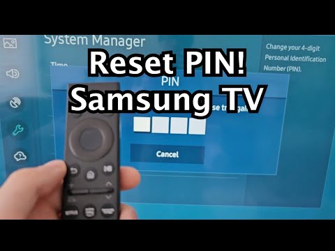 How to Reset Forgotten PIN on Samsung Smart TV!