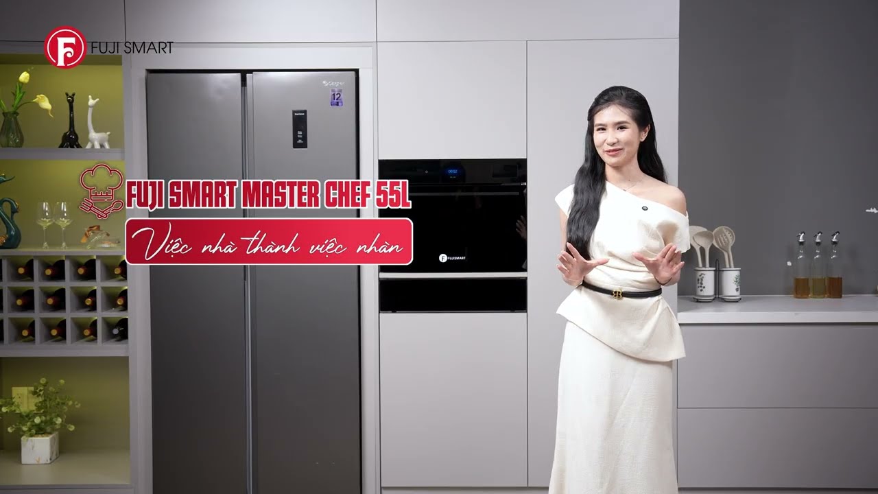 Lò nướng Fuji Smart Master Chef 55L - Trợ thủ đắc lực cho hội "Yêu bếp"