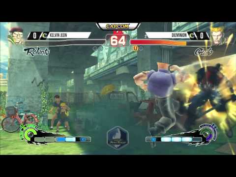 Kelvin Jeon (Rolento) vs Dieminion (Guile) - Final Round 18 USF4 - 720p 60fps