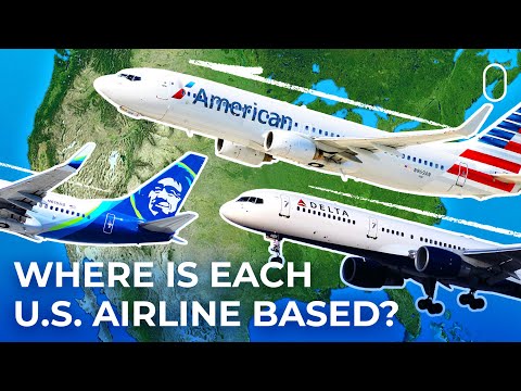Which Airport Does Each Major US Carrier Call Home?