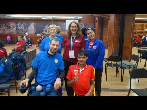 BISFed 2019 Povoa Boccia World Open - BC4 Pool A - Ritthikrai Somsanuk (THA) v Artem Kolinko (UKR)